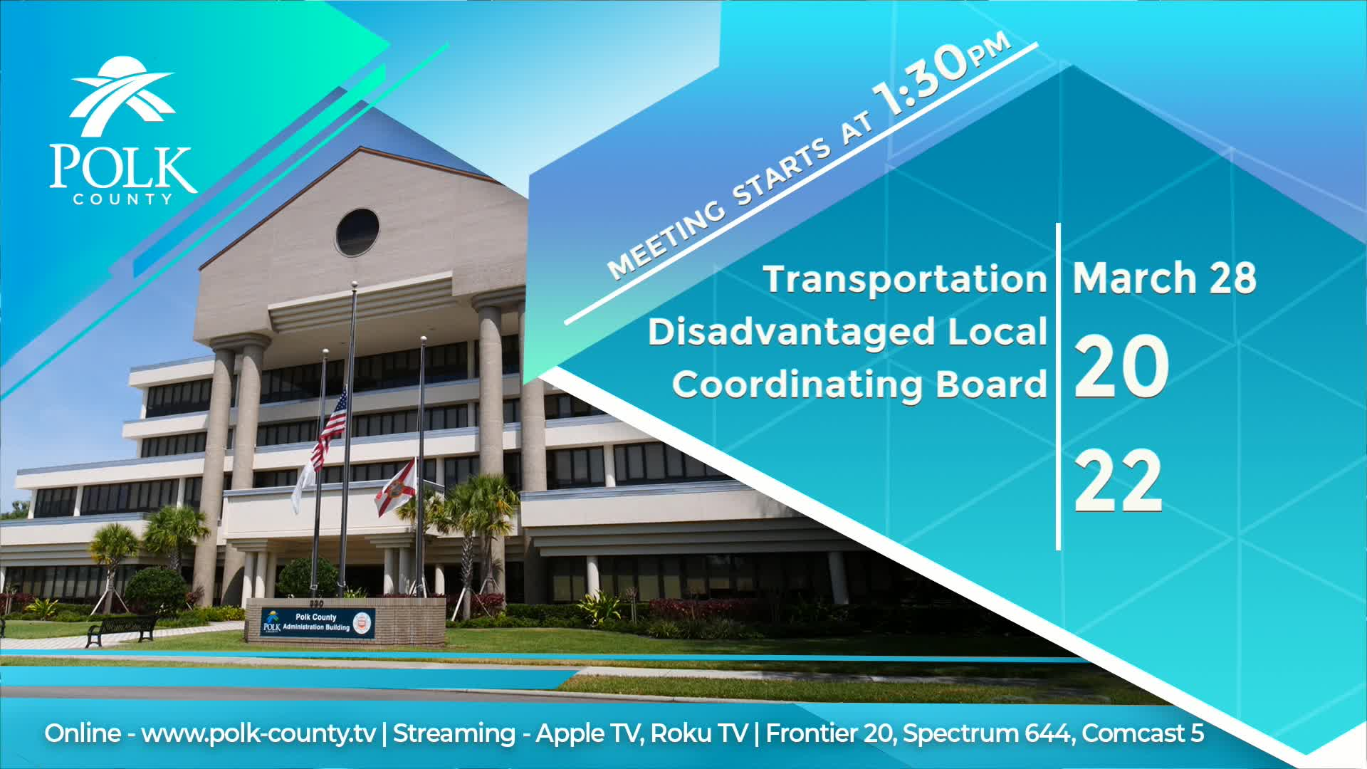 Thumbnail image for Transportation Disadvantage Local Coordinating Board: March 28, 2022