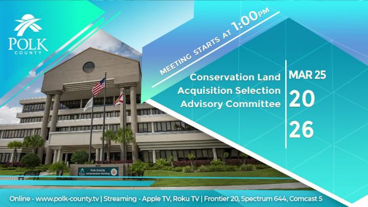 Conservation Land Meeting Graphic