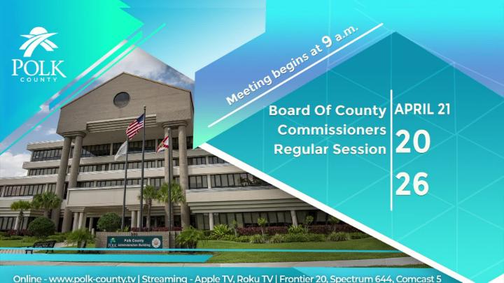 Thumbnail image for BoCC Regular Session & Public Hearing: April 21, 2026
